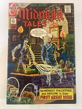 Midnight Tales #1 - Charlton Comics 1972 - Wayne Howard Art - Higher Grade Plus picture