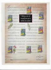 Bayer One A Day Vitamin Herbal Blends 1999 Print Advertisement picture
