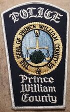 VA Prince William County Virginia Police Patch picture