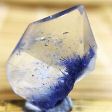 6.8Ct Very Rare NATURAL Beautiful Blue Dumortierite Crystal Specimen picture