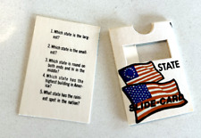 1976 Vintage Cracker Jack Prize Toy States Slide Card -  Good Condition picture
