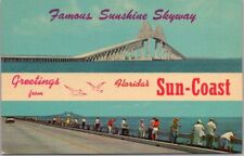 1960s Florida Greetings Postcard 