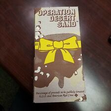 Operation Desert Storm Authentic Vial of Iraqi Sand w/ Sand Facts Pamplet & Box picture