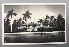 Antique RPPC Real Photo Home LB Wilson WCKY Miami FL Sightseeing Boats Tour picture
