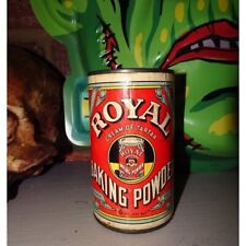 Vintage Royal Baking Powder Tin Full retro kitchen farmhouse decor collectible picture
