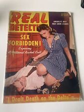 Real Detective Magazine November 1940- Trotsky- Sex Forbidden picture