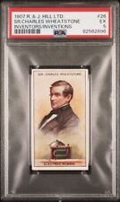 1907 R & J Hill Inventors & Their Inventions #26 SR. CHARLES WHEATSTONE PSA 5 picture