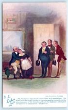 Tuck Oilette IN DICKINS LAND ~ Mr. Pickwick THE PICKWICK PAPERS c1910s Postcard picture