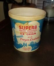 VINTAGE YORK  PA SUPERB ICE CREAM CONTAINER 935-937 E. MARKET ST picture