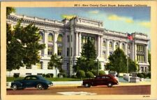 1940'S. KERN COUNTY COURT HOUSE. BAKERSFIELD, CA. POSTCARD EP2 picture