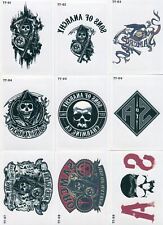 Sons of Anarchy Seasons 1 - 3 Temporary Tattoos Chase Card Set TT01-TT09 picture