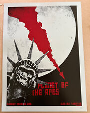 RARE Planet of the Apes Castro Theatre Silkscreen Movie Poster - David O'Daniel picture