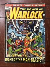 The POWER of WARLOCK # 1 MARVEL COMICS August 1972 ORIGIN ISSUEvs MAN-BEAST picture