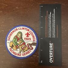 1989 Klondike Derby Governor Clinton Council Boy Scouts of America BSA picture