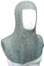 DGH® Chainmail Hood LARP Reenactment 10 mm Butted Knights ASA picture