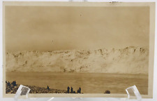 Antique 1910-30 AZO RPPC Alaskan Glacier Real Photo Postcard picture
