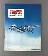 HAWKER SIDDELEY TECHNICAL JOURNAL SPRING - SUMMER 1959   picture