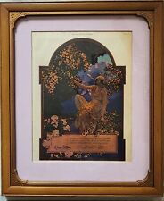 RARE Maxfield Parrish Djer-Kiss Advertisement Ladies Home Journal 1921 FRAMED picture