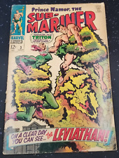 Sub-Mariner #3 Marvel 1968 Raw picture