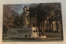 Historic New Albany, Inc. New Albany's Steamboat Bus. Postcard (G2) picture