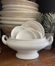 Antique Ironstone Small Sauce /Soup Tureen ~ Burgess & Goddard ~ No Lid picture