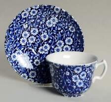 Churchill Calico Blue Cup & Saucer 10457715 picture