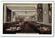 c1930's Hotel Alexander Coffee Shop Hangertown Maryland MD Vintage Postcard picture
