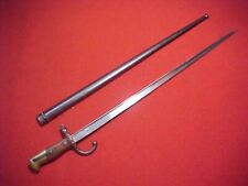 FRENCH MODEL 1874 GRAS BAYONET ~ St. ETIENNE ARSENAL ~ 1876 DATED ~ ESTATE ITEM picture