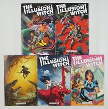 the Illusion Witch #1-5 complete series Behemoth Ruben Romero all B variants set picture