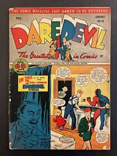 DAREDEVIL COMICS #40 Comic GOLDEN AGE 1947 Lev Gleason 10 Cent LITTLE WISE GUYS picture