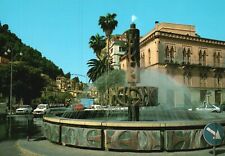 Postcard C. Rizzone Square Casa Dell'Acqua Drinking Water Fountain Modica Italy picture