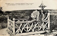 Lt. QUENTIN ROOSEVELT Tomb, Burial Plot, Chamery (Aisne); Died in Combat, Plane picture
