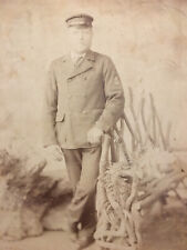 Stonehouse c1890s Photo Devon Merchant Seaman -For Lucy Wishing You a Merry Xmas picture