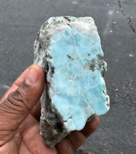 3.6 Inch Stunning Blue Natural Larimar Lapidary Stone Polished 947 Grams picture