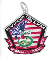 BSA OA NORTHEAST REGION 2012 AREA 5 SUMMIT CONFERENCE MINT PATCH picture