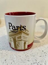 Starbucks PARIS Collector Series Global Icon Coffee Mug Cup - 16 oz - NEW picture