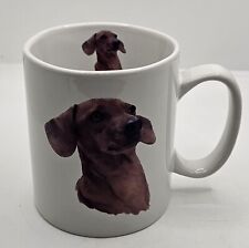 Vintage Collectible Dachshund Coffee Mug by Bowwowmeows 16 Oz.... Used picture