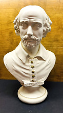 Vintage Ceramic Bust Sculpture Of William Shakespeare 14