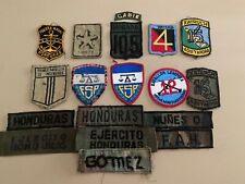 18 Piece Honduran Army Patch Assortment Shipping Included picture