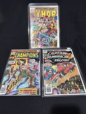 Marvel Comics Group The Champions #10 Thor 271 Captain America 201 picture