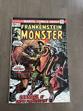 The Monster Of Frankenstein 11, 1974, Marvel, High Grade picture
