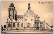 Postcard - St. Leonard's Church - Zoutleeuw, Belgium picture