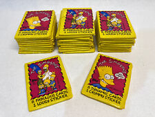 The Simpsons ~ Lot Of 30 Packs Sealed Topps 1990 Trading Cards picture