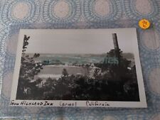 AIN VINTAGE PHOTOGRAPH Spencer Lionel Adams FROM HIGHLAND INN CARMEL CALIFORNIA picture