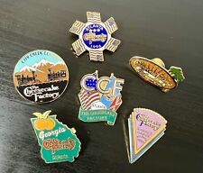 BUNDLE Of 6 Amazing Cheesecake Factory Pins LIMITED EDITION picture