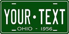 Ohio 1956 License Plate Personalized Custom Car Auto Bike Motorcycle Moped picture