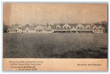 c1910 Manchester Country Club Donald Ross Golf Course Manchester NH Postcard picture