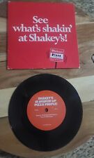 Shakey's Pizza Collectible Record 33 1/3 , 7' Inch Record picture