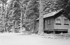 Cabins at Lake of the Woods Resort Oregon 1950s view OLD PHOTO 1 picture