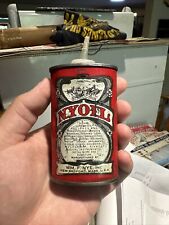 Vintage Nyoil Oil Can 3oz Oil Tin Can WM. F. Nye New Bedford Massachusetts picture